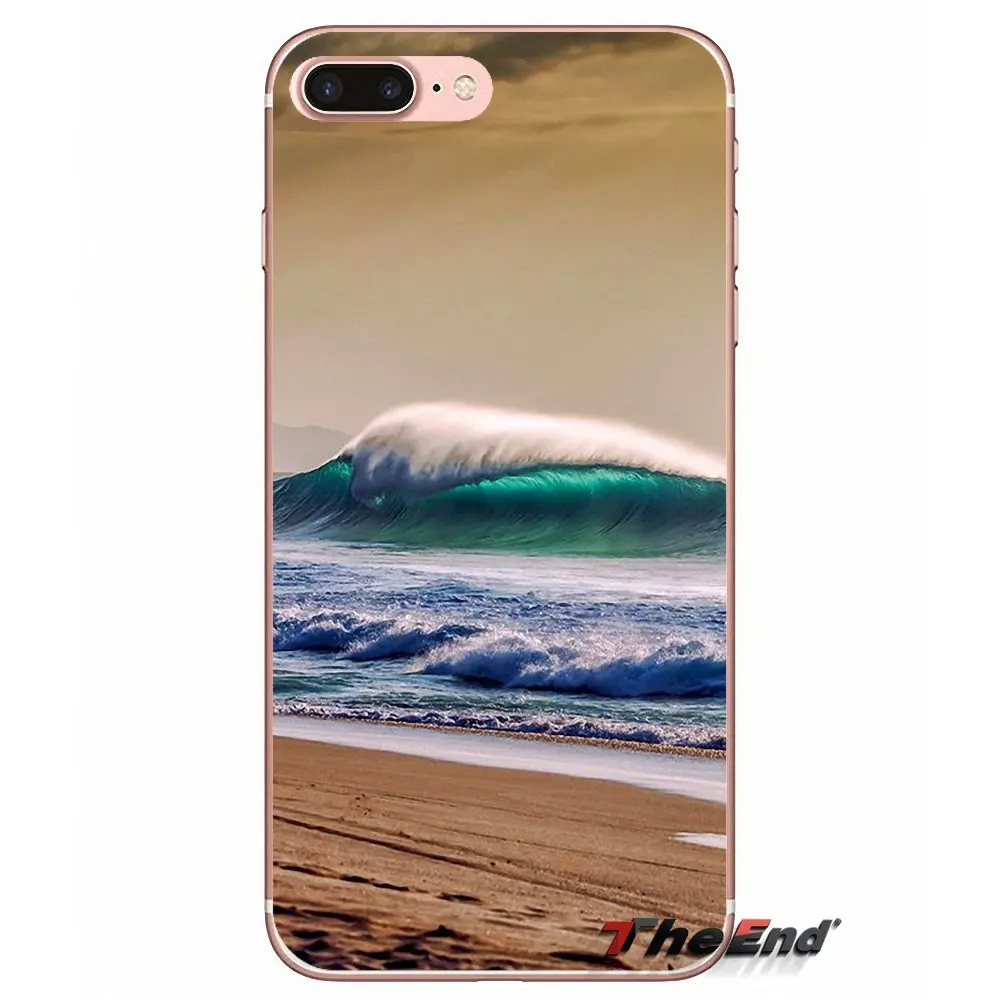 Силиконовый чехол для телефона Samsung Galaxy S3 S4 S5 MINI S6 S7 edge S8 Plus Note 2 3 4 5 Grand Core Prime The Sea Ocean