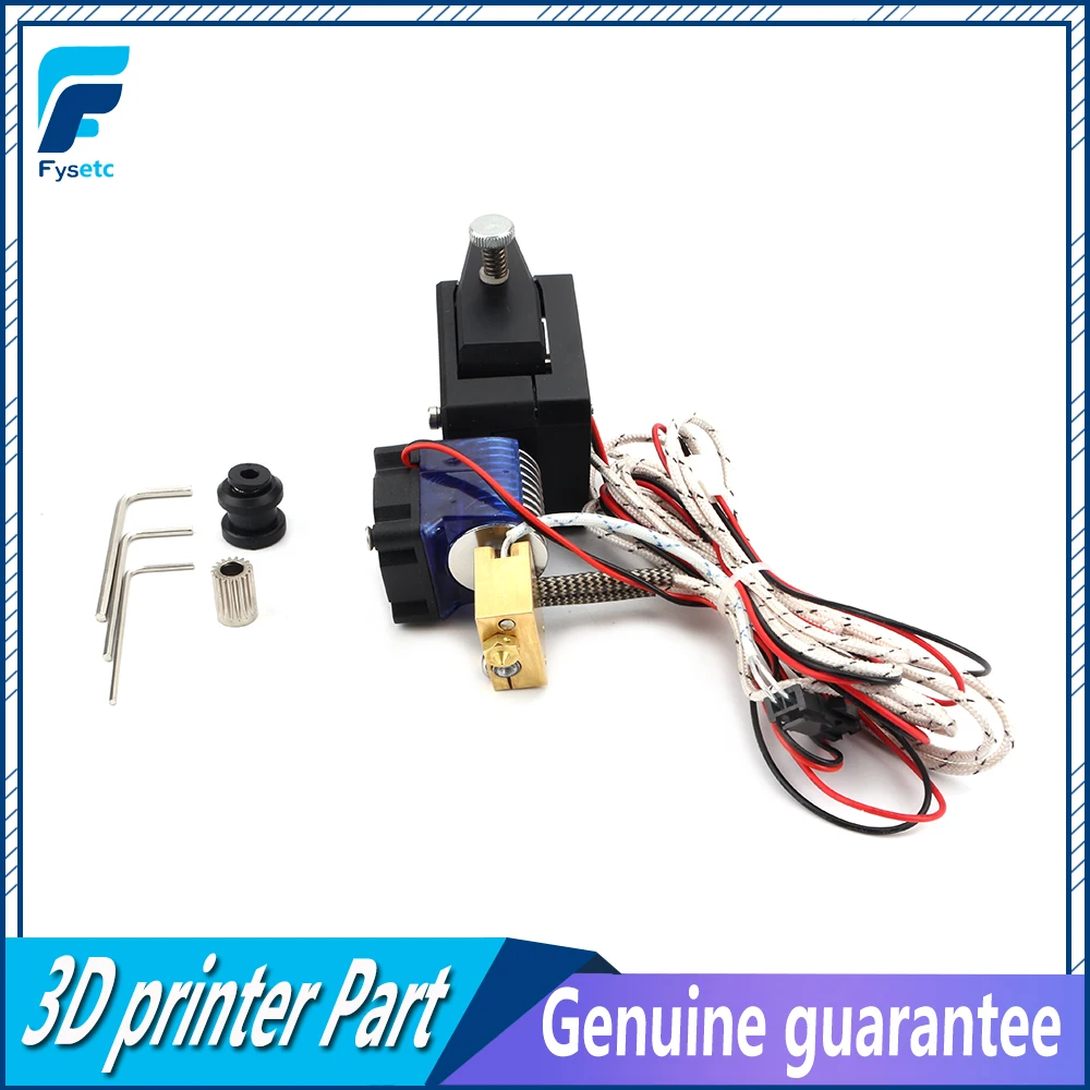Черный BMG экструдер V6 HOTEND с датчиком PT100 двухприводный для Wanhao D9 Creality CR10 Ender 3 Anet E10 |
