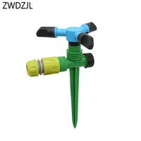 garden water nozzle adjustable rotate sprinkler nozzle watering head lawn water sprinkler watering irrigation 1set