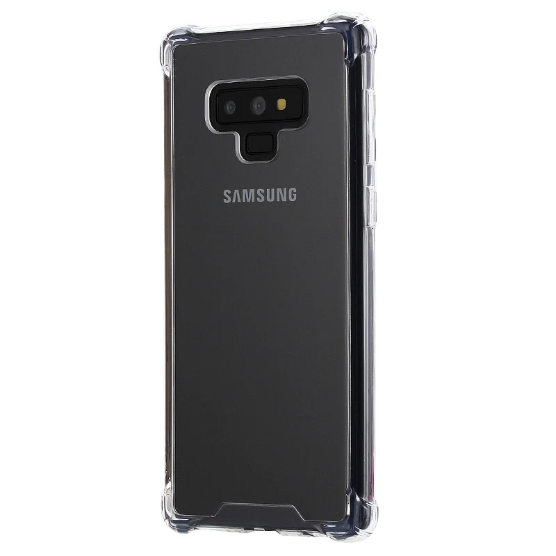 ITEUU Note9 Note8 воздушная подушка TPU PC противоударный чехол для samsung Galaxy Note 9 8 чехол s прозрачная задняя крышка противоударный - Цвет: Прозрачный