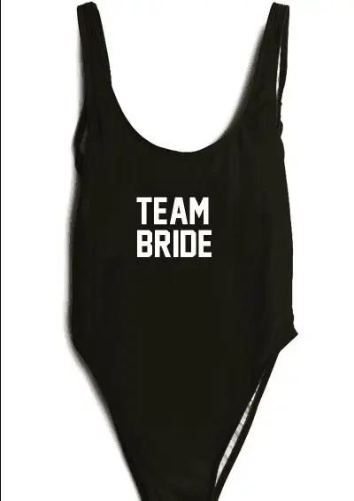 Командный купальный костюм для невесты цельный женский сексуальный комбинезон
