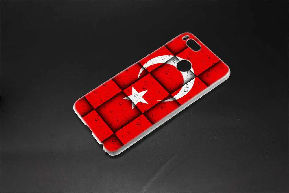 Мягкий силиконовый чехол с флагом Турции и стальфом для Xiaomi redmi 9a 8a 7a 6a 5a note 9 8 7 6 Pro