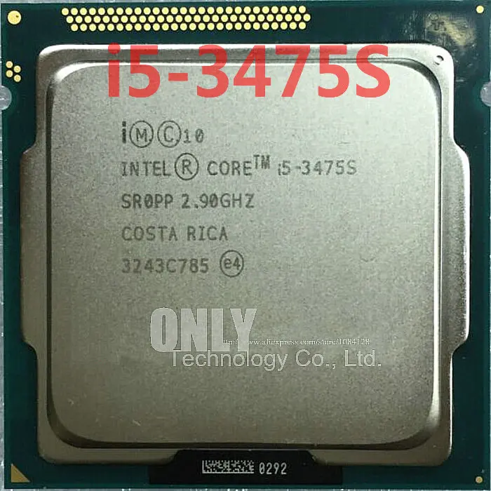 Процессор Intel Core i5-3475S i5 3475S CPU LGA 1155 100% рабочий процессор для настольного
