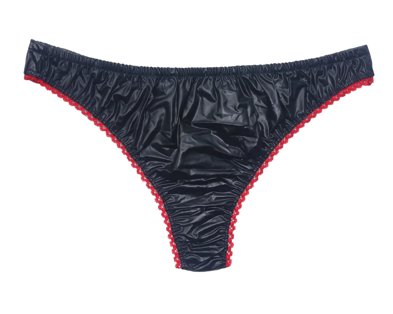 ABDL взрослый ребенок Сисси ПВХ стринги Нижнее белье T-02