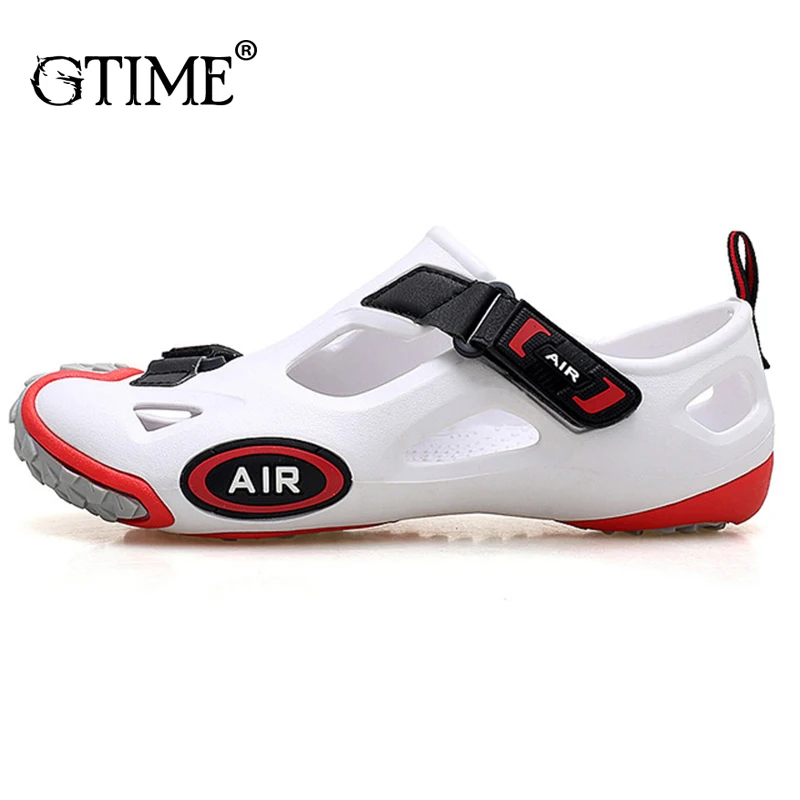 Dropshipping Gtime Summer Sandals men shoes outdoor water beach sandals mens Black Unisex Footwear Woman Shoes MXJJ107