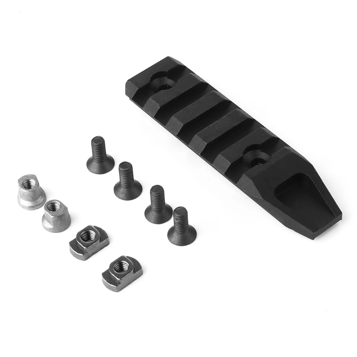 5/7/9 слотов Keymod& M-Lok Пикатинни направляющая для ствольной накладки крепление с Keymod Mlok гайка ходового винта