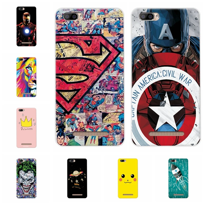 Чехол для телефона Captain America Doogee X20 Мягкая силиконовая задняя крышка с милыми