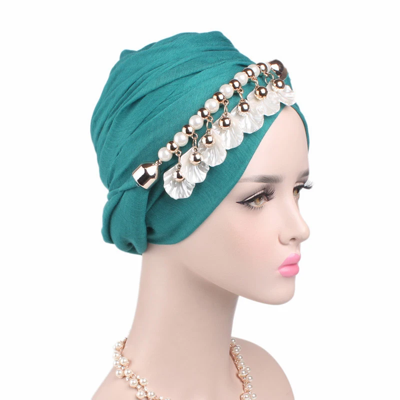 Новый головной убор женщины с подвеской из пряжи Париж Мусульманское шаль-шапка ювелирные изделия TJM-259 Богемные аксессуары для волос женщины Бесплатная доставка.