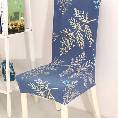 Светло-желтый Чехол для кресла спандекс кухонный Чехол Съемный Анти-грязный чехол для сиденья для банкета, свадьбы, ужина, ресторана, дома, 1 шт - Цвет: Светло-желтый