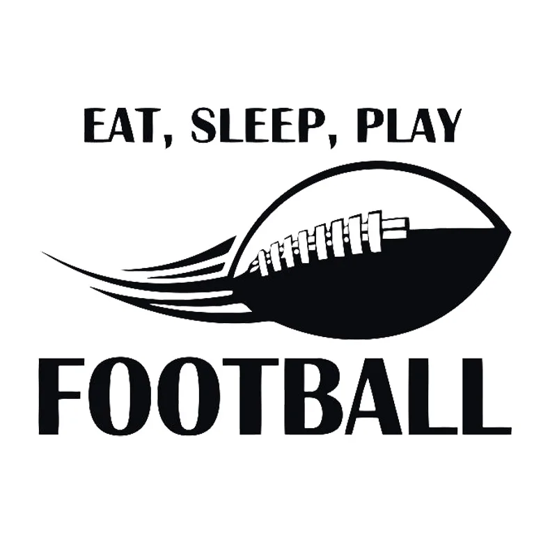 

Виниловая наклейка на стену «Eat Sleep Play», «Футбол», Спортивная наклейка, Настенная Наклейка для мальчиков, спальня, украшение для дома L027