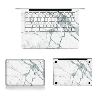 Белая мраморная серия, наклейка для ноутбука s для Macbook Air Pro retina 11 12 13 15, супертонкая защитная наклейка для ноутбука всего тела - Цвет: Option 11