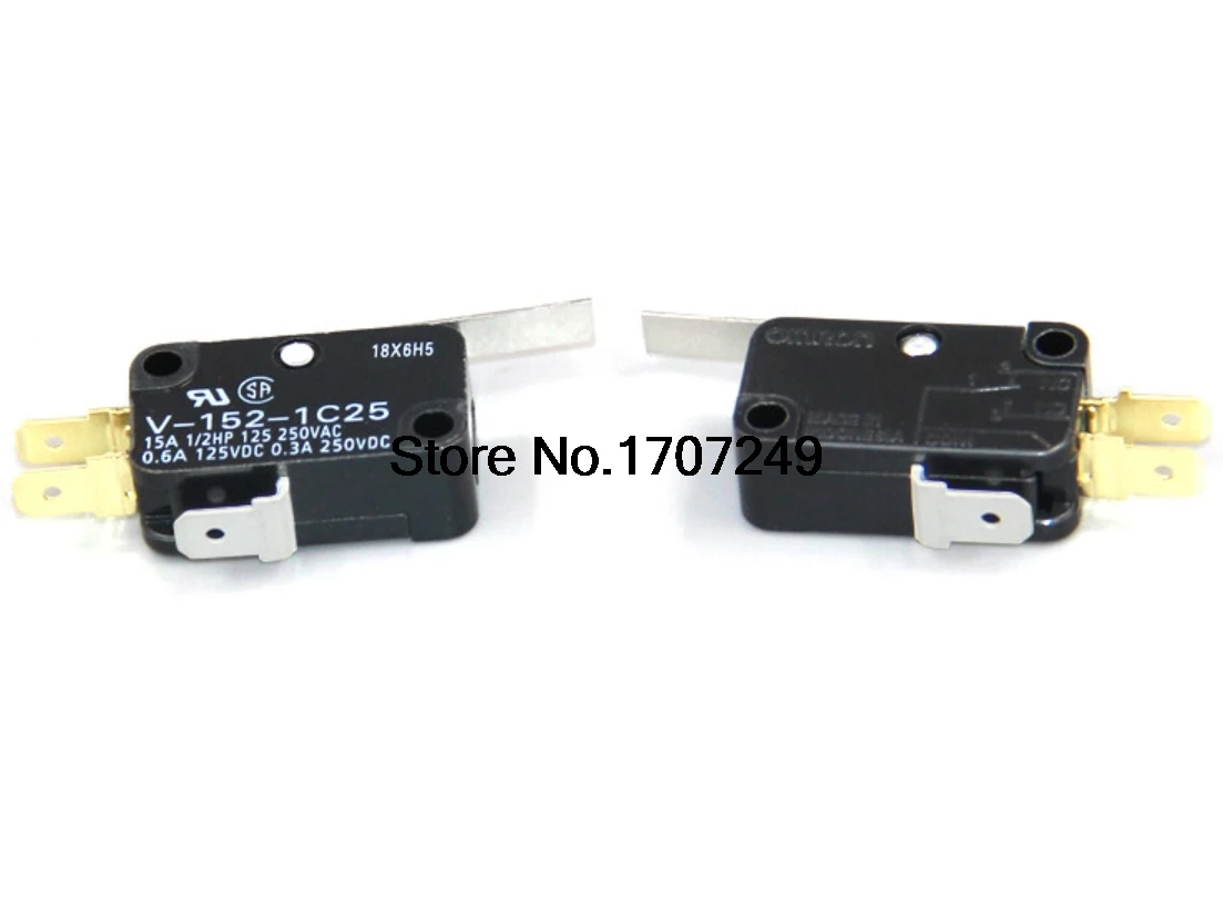 OMRON микро переключатель V-15-1A5 V-15-1C25 V-152-1C25 V-153-1C25 V-155-1C25 V-156-1C25 250V концевого выключателя