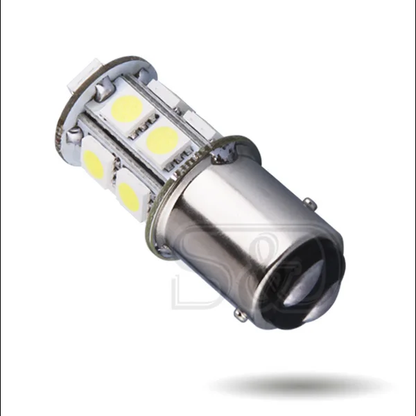 2шт 1157 BAY15D P21/5 Вт 13 SMD чистый белый задний стоп сигнал поворота светодиодный