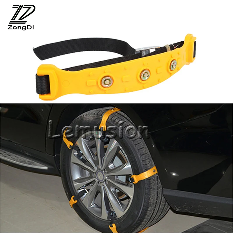 

ZD 10pc For Hyundai Tucson 2017 Solaris ix35 i30 Suzuki Swift Mitsubish ASX Mazda 3 6 Car Tire Anti-skid Snow Tyres Chains Cover