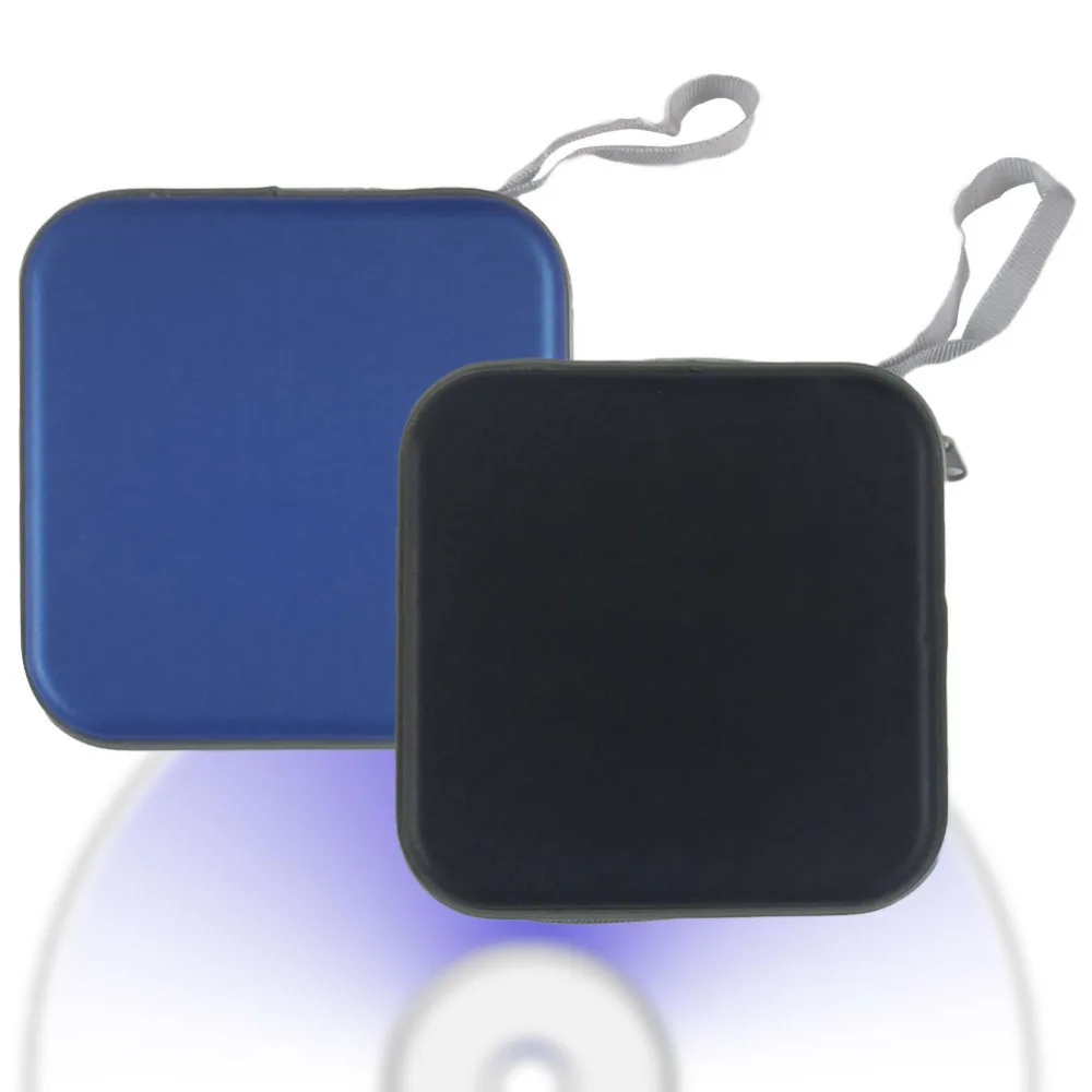 Домашний держатель для хранения компакт дисков портативный бумажник DVD