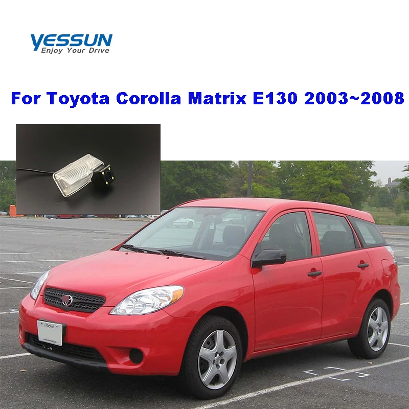 Автомобильная камера заднего вида Yessun водонепроницаемая для Toyota Corolla Matrix E130 2003 ~