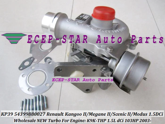 Бесплатная доставка BV39 54399880027 54399700027 54399880002 Turbo для Renault Kangoo 2 Megane Scenic Modus K9K THP л dCi