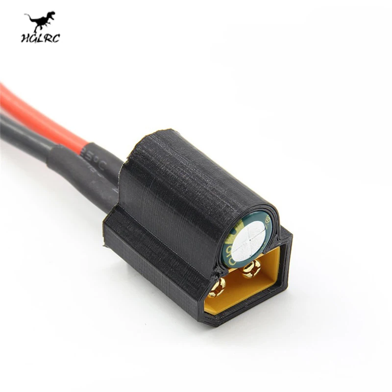 Кабель HGLRC 35 в 1000 мкФ XT60 14AWG 100 мм провод фильтр конденсатор для контроллера полета