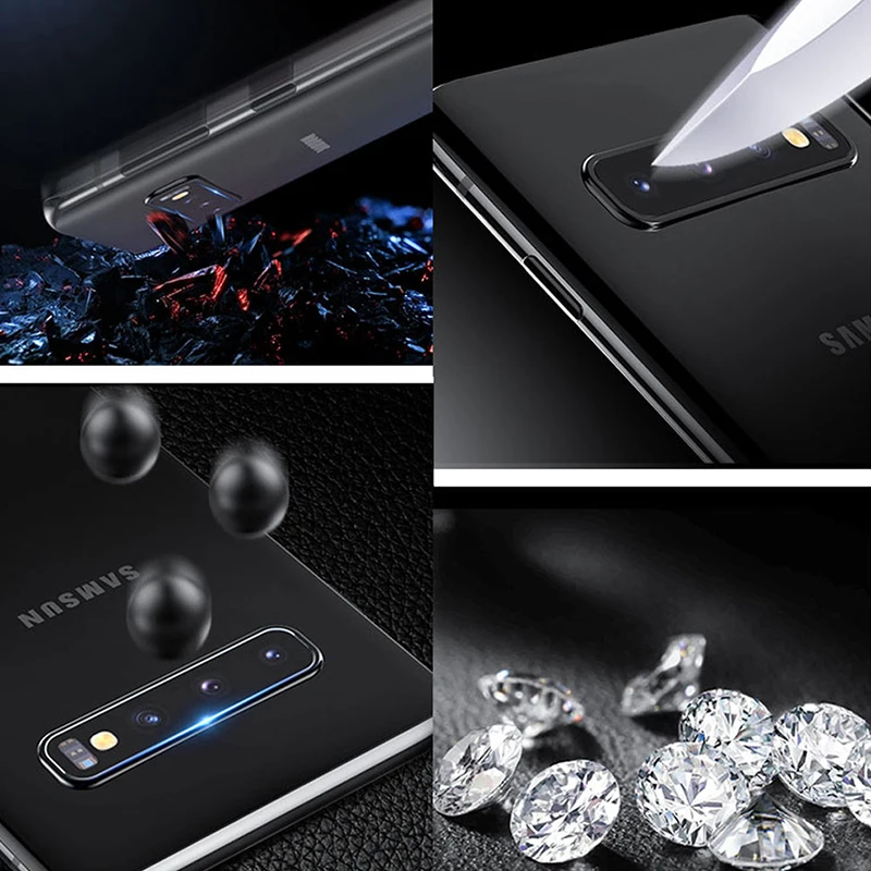KEYSION задняя камера Объектив Закаленное стекло для Samsung Galaxy S10 5G S10e + S9 Plus S8 S7