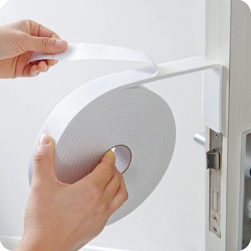 Мягкая самоклеящаяся уплотнительная лента для окон 3/5 м шумоизоляция