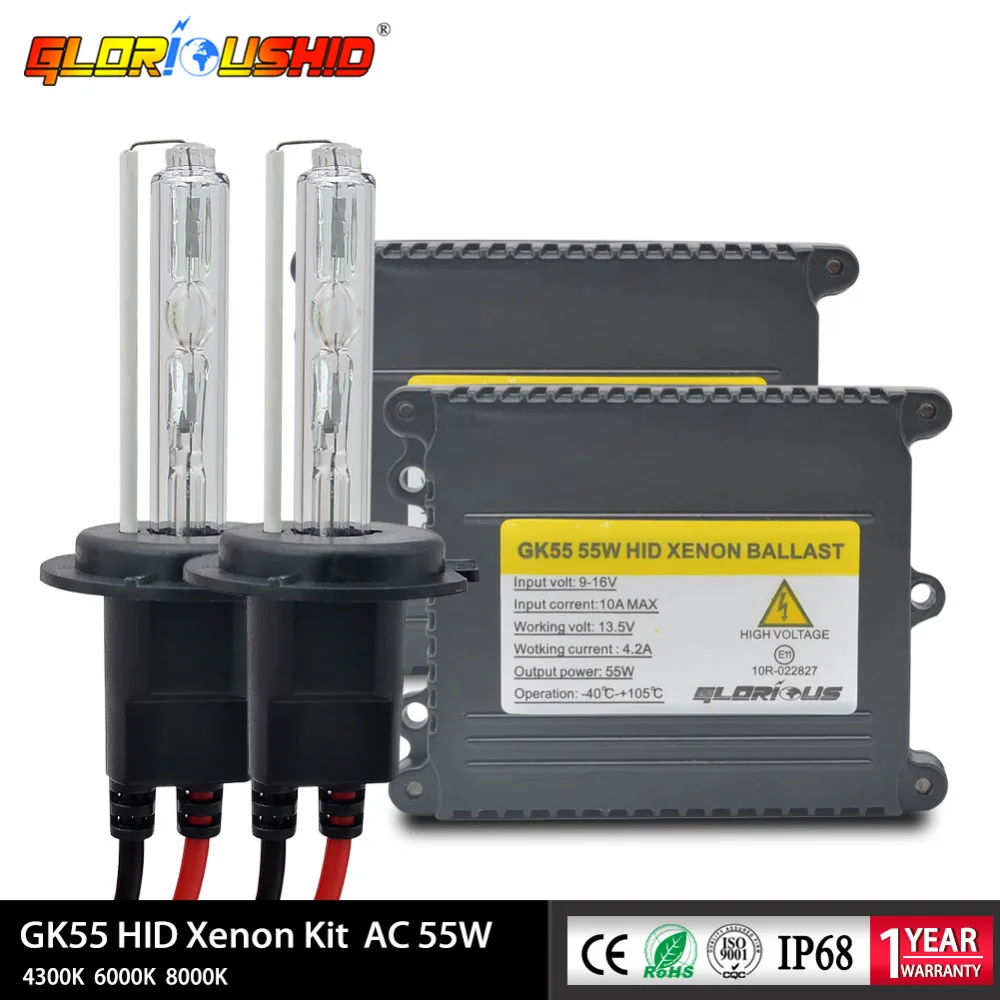 Xenon H4 H7 H1 H3 H8 H9 H11 HB3 9005 HB4 9006 881 цифровой комплект ballast HID 4300K 6000K 8000K D2S ксеноновая лампа