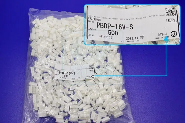 

PBDP-16V-S Connectors terminals housings 100% new and Original parts