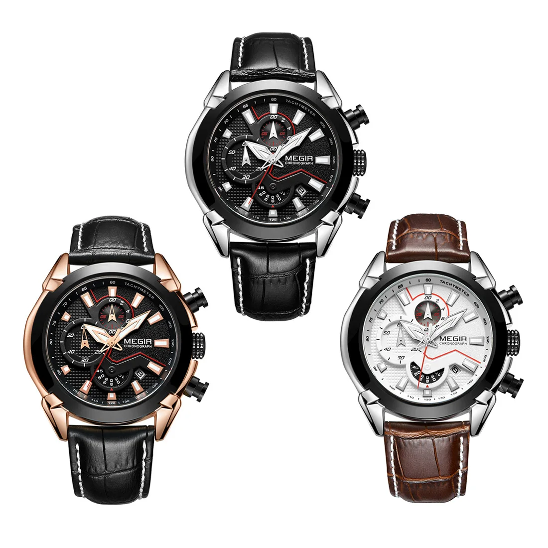 Часы наручные мужские механические Автоматические Роскошные Кварцевые