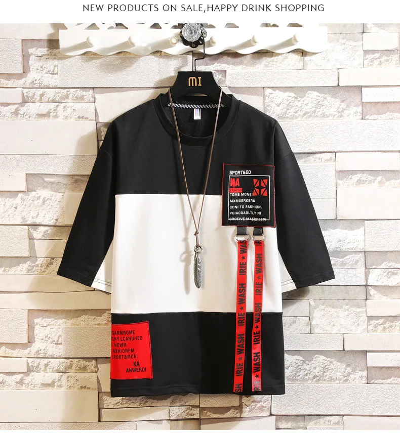 Men's Summer Short Sleeve T-Shirt Set Casual Men's Half Sleeve Two-Piece Suit Tracksuit Men Sport Pants Men Size M-3xl