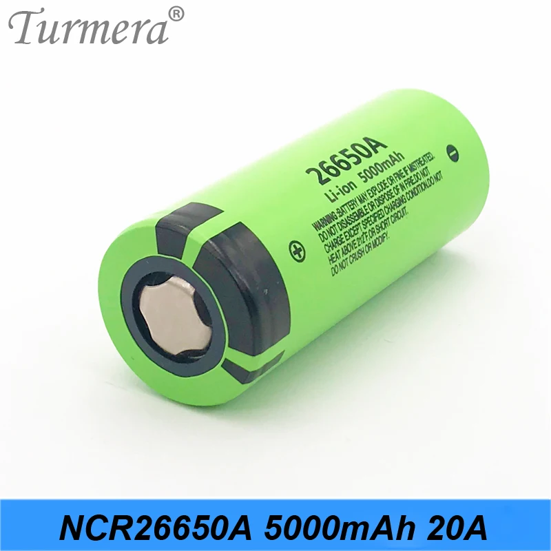 Оригинальная 26650 5000mah NCR26650A литий-ионная 3,7 v аккумуляторная батарея для фонарика 20A подходит для отвертки электрическая сигарета