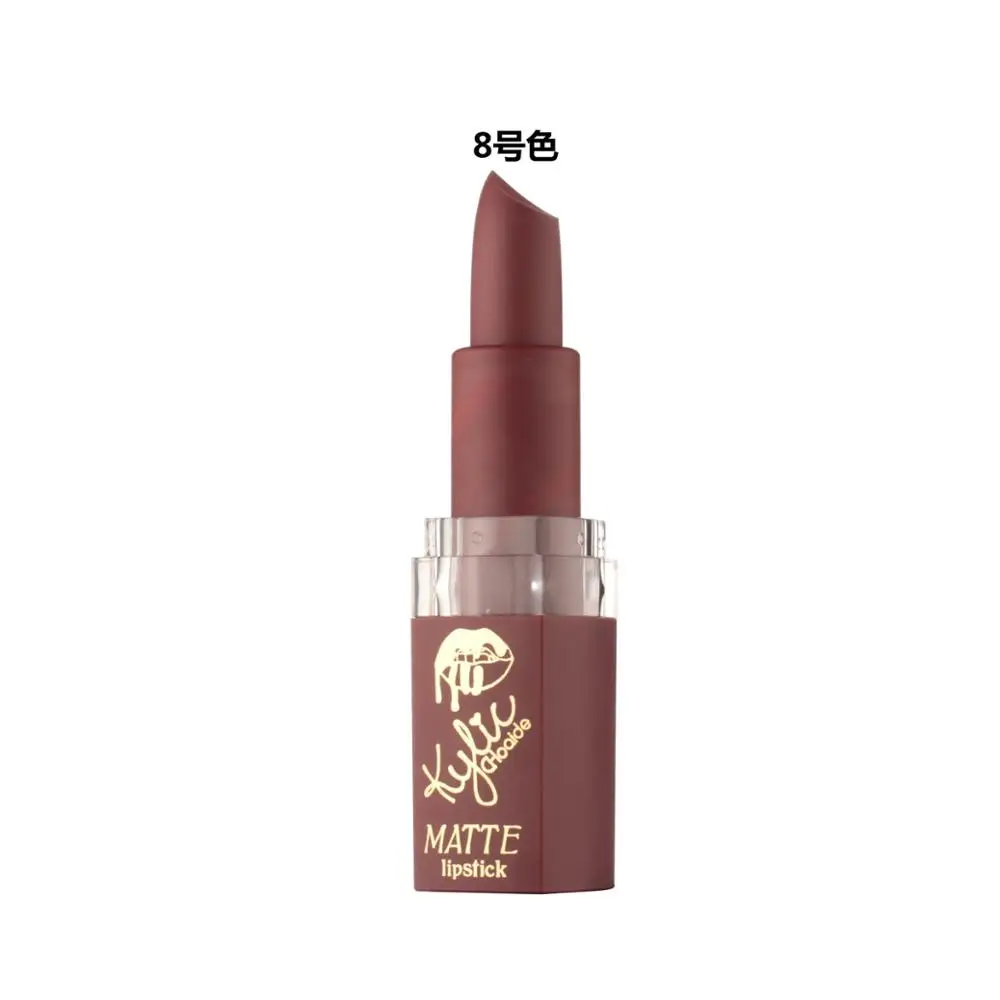 0248 A8 12 Colors Lips Gloss Makeup Waterproof Lipgloss Matte Velvet Liquid Lipstick Make up Maquiagem Lip Blam Cosmetics Tools - Цвет: 0248 A8