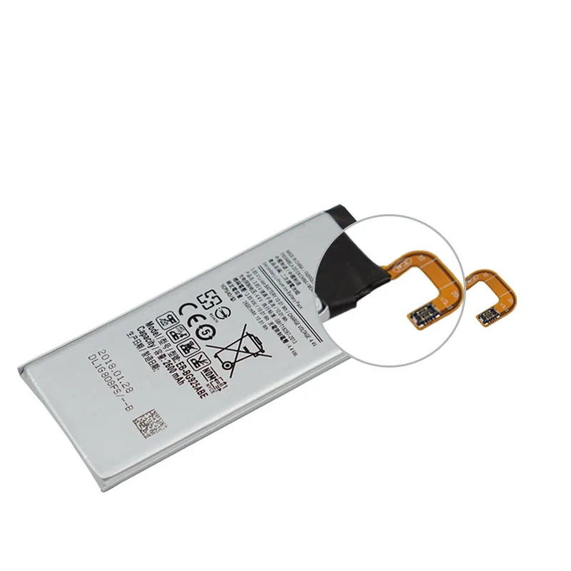 OHD оригинальный аккумулятор EB BG925ABE для samsung GALAXY S6 Edge G9250 G925F G925S 2600 мАч|Аккумуляторы