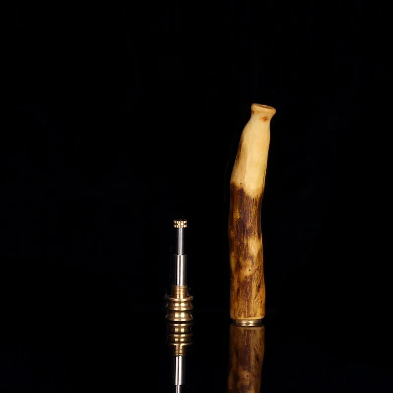 1 шт. портативный креативный фильтр из натурального дерева для курительных