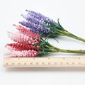 10 шт./лот Букет Лаванды из пенополиэтилена свадебные аксессуары для домашнего декора искусственные ФЛОРИСТИЧЕСКИЕ вазы «сделай сам» венок искусственные цветы