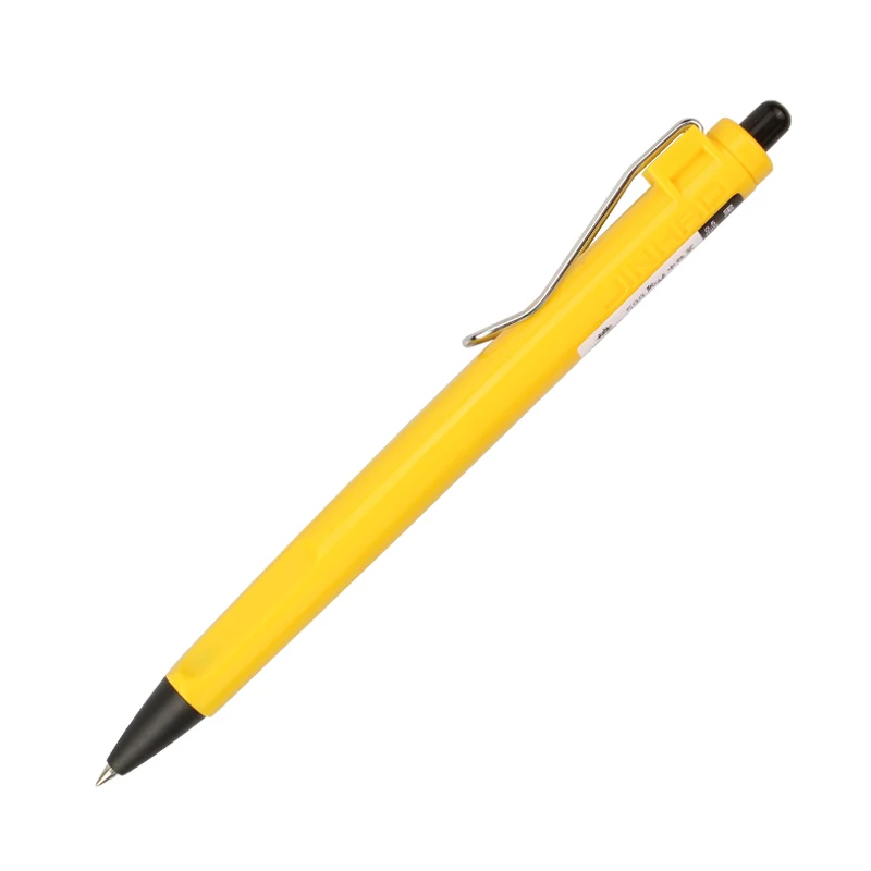 1 шт./лот JINHAO 598 клик гелевая ручка 0,5 мм выдалбливают клип выдвижные нейтральные ручки для студент, школа, офис канцелярские принадлежности - Цвет: yellow