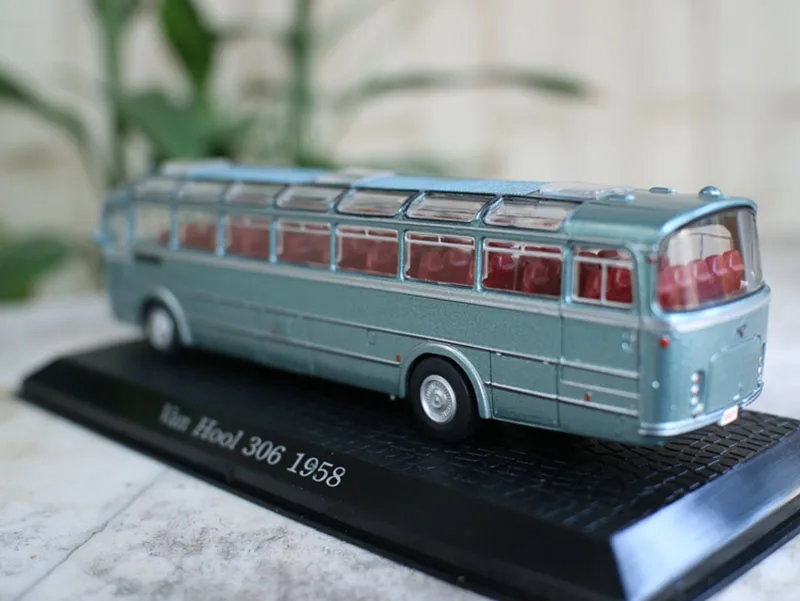 1/72 бельгийский автобус VanHool 306-1958 модель игрушечного автомобиля литье металла литье бельгийский фургон Модель Коллекция Подарочные игрушки автомобиль