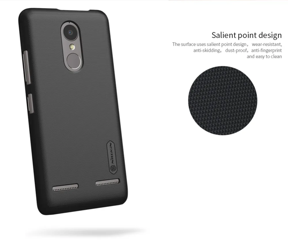 NILLKIN для Lenovo K6 питания чехол (5.0 '') жесткий Пластик Задней Крышки подарок Экран
