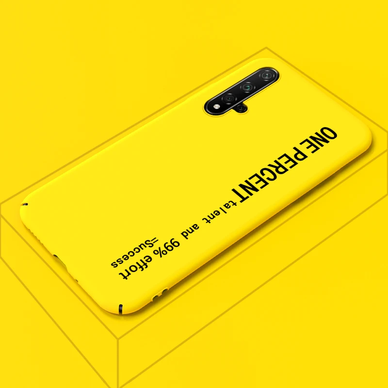Ультратонкий Жесткий чехол для телефона huawei Honor 20 View 20, мягкий цветной чехол для Honor 20pro