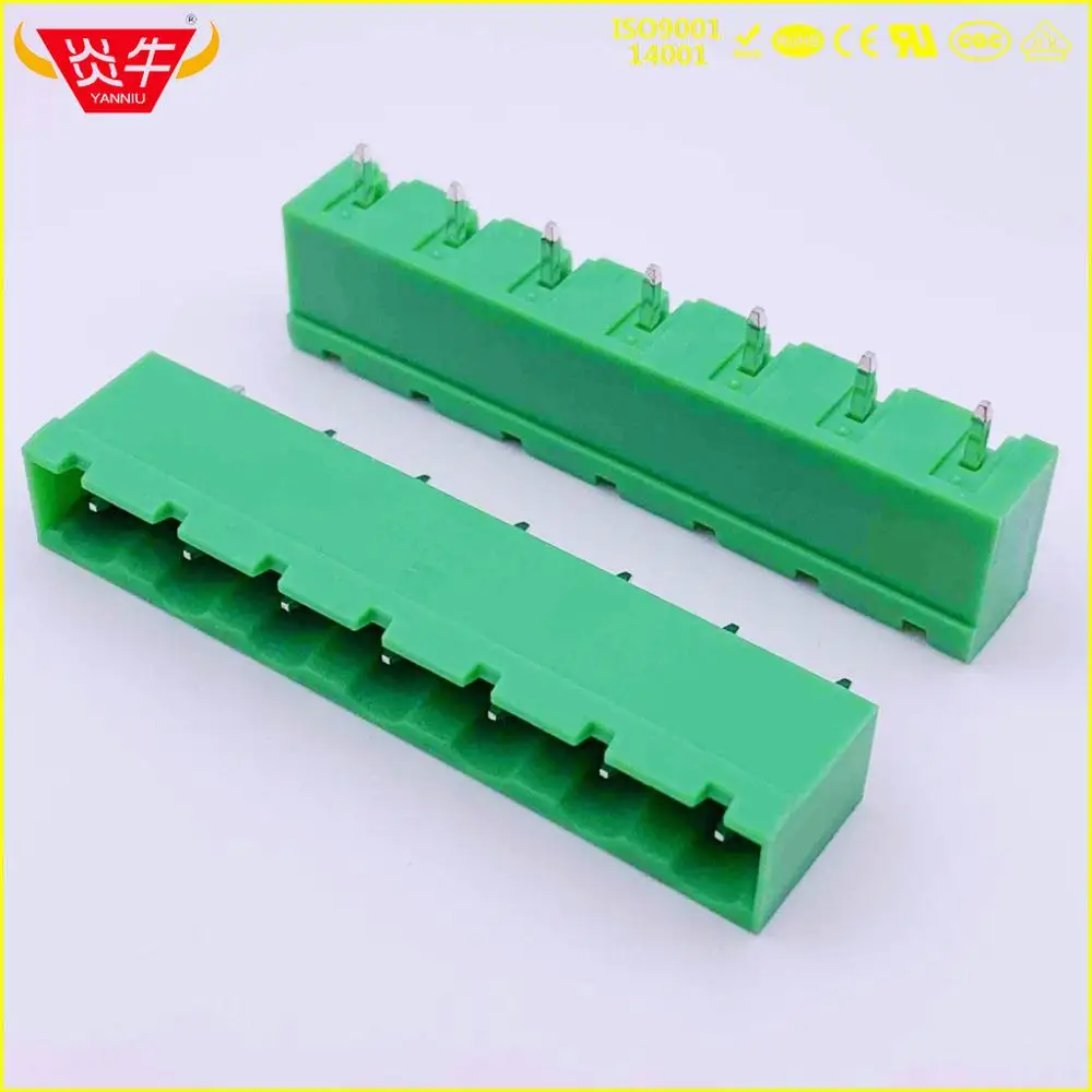KF2EDGVC-7.5-7P 2 EDGVC 7 5 мм 7PIN PCB закрытый прямой разъем подключаемый вставной TEMINAL блок