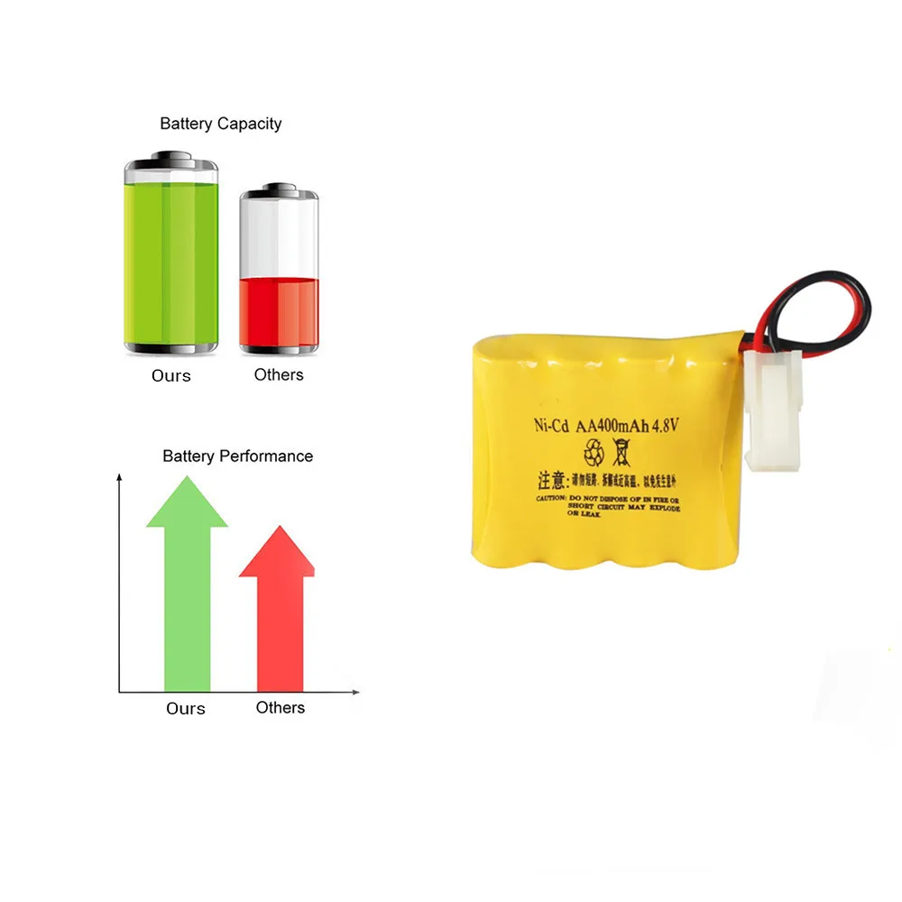 4 8 V 400mAh AA в 1 Ni Cd набор батарей Huanqi RC Танк 508 550 автомобиль HQ 611 605 SM JST Tamiya KET 2P EL 5559 3P
