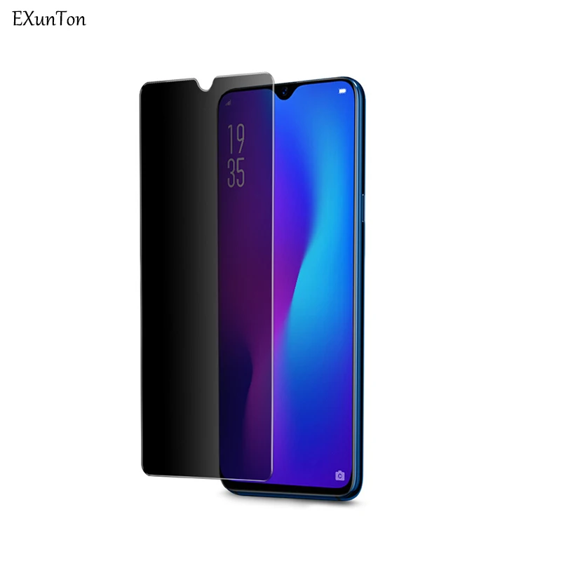 Защитное закаленное стекло EXUNTON для OPPO Realme 3 Pro с антибликовым покрытием для OPPO Realme 3 Pro