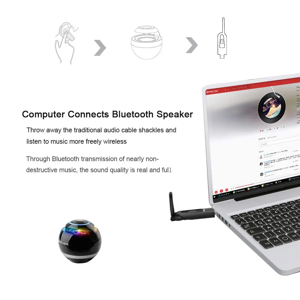 Dual Link Bluetooth 5,0 USB AptX низкая задержка аудио передатчик музыкальный адаптер для ТВ ПК Windows mac ноутбука nintendo PS4