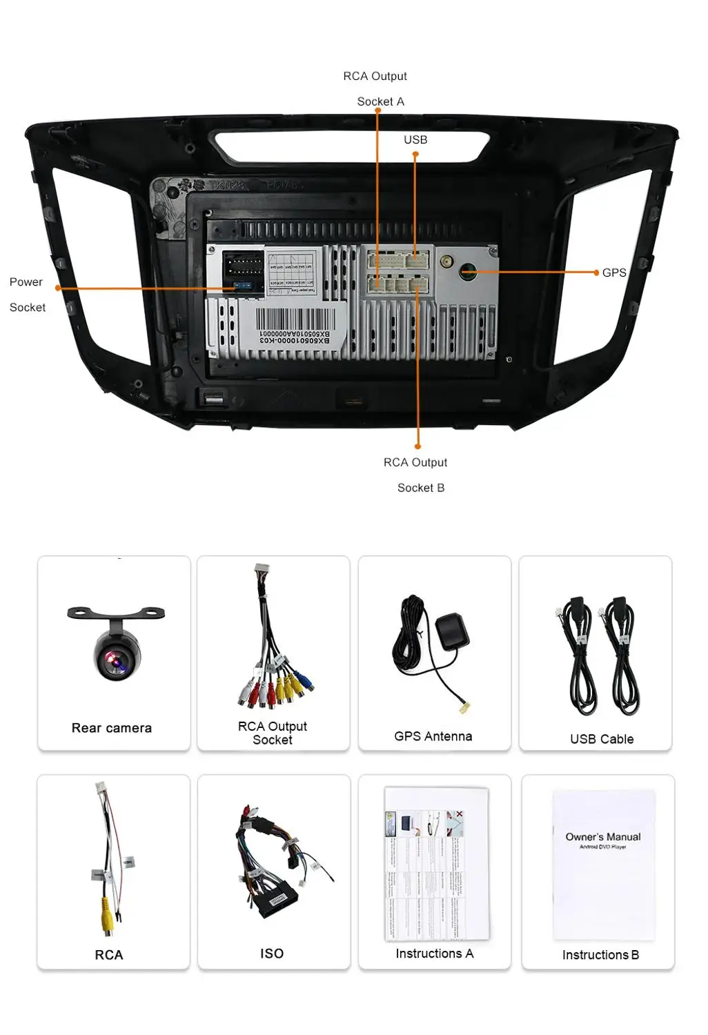 Автомагнитола Bosion android 10 0 навигация dvd плеер 1024*600 для HYUNDAI IX25 CRETA gps стерео