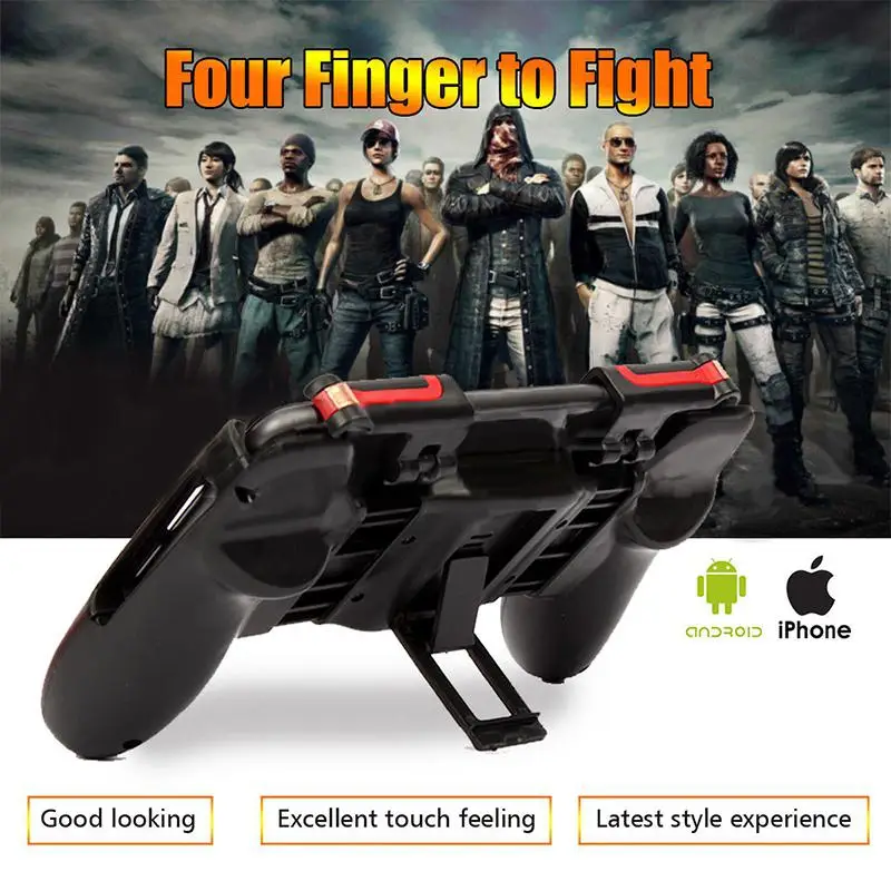 EastVita PUBG мобильный игровой контроллер для мобильного телефона игровой контроллер и джойстик L1R1 триггер 5 в 1 для iPhone Android