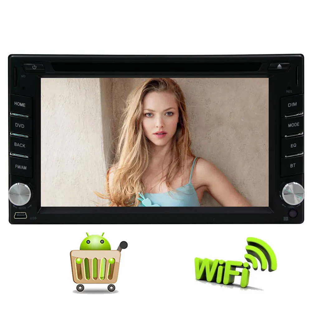 Автомобильный мультимедийный плеер с сенсорным экраном 6 2 дюйма HD Bluetooth Android 0|car