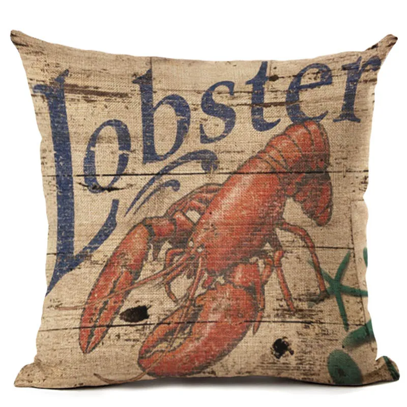 Наволочка в винтажном стиле с изображением животного петуха декоративная