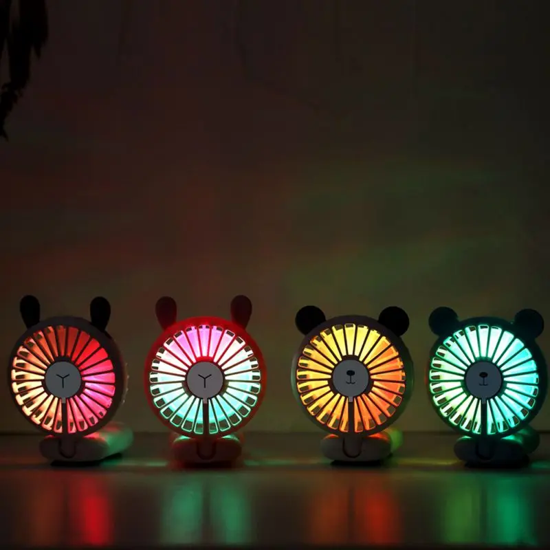 Портативный Ручной USB-вентилятор складной портативный мини-вентилятор