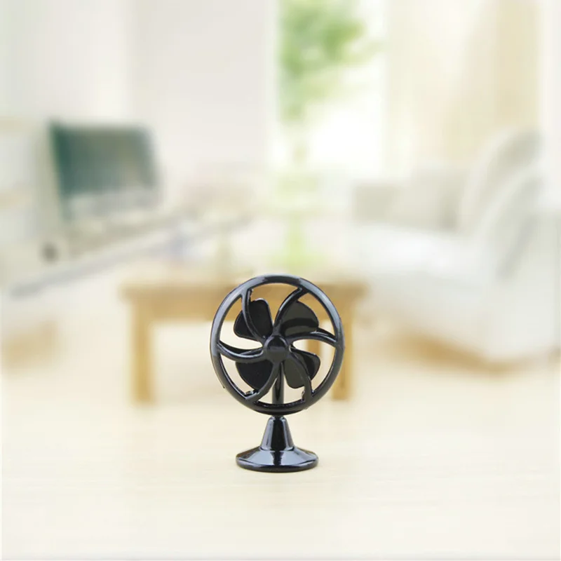 Высокое качество Ретро Вентилятор сплав Металлические Миниатюрные игрушки 4