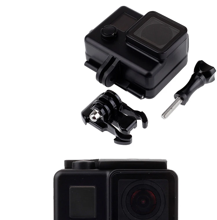 Новейший черный бриллиант 45 м водонепроницаемый чехол для дайвинга GoPro Hero 4/3+ eken H5S H6S H7S H8r h3r камера для универсальных аксессуаров