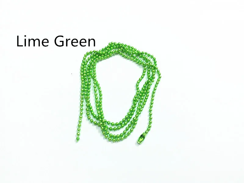 Новинка! Электрофорез зеленый лайм 70 см в длину Размер бусин 1 5 мм 100 шт./лот