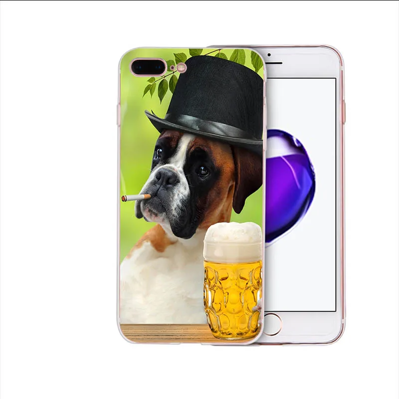 Мягкий силиконовый чехол для телефона с очками iphone x xs xr xsmax 7 8 6s 6 plus 5 | Мобильные